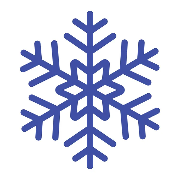 Copo Nieve Aislado Icono Del Vector Que Puede Modificar Editar — Vector de stock