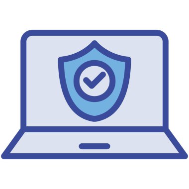 Bilgisayar. Web simgesi basit illüstrasyon