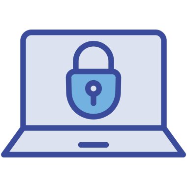 Bilgisayar. Web simgesi basit illüstrasyon