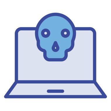 Bilgisayar. Web simgesi basit illüstrasyon