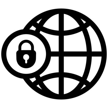 Küresel Güvenlik Basit tasarım