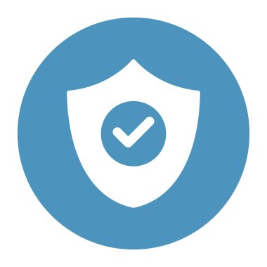 kalkan simgesi, vektör illüstrasyonu