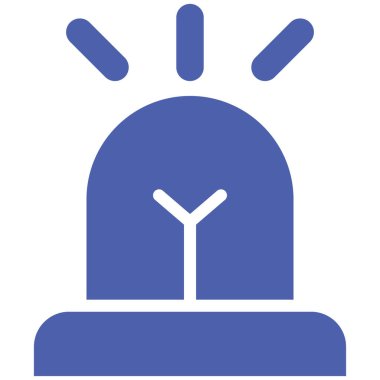 Alarm! Web simgesi basit illüstrasyon