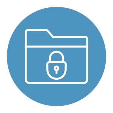 dizin güvenliği izole edilmiş vektör simgesi kolayca düzenlenebilir ya da değiştirilebilir