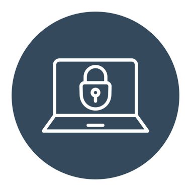 Kolayca değiştirilebilen ya da düzenlenebilen izole edilmiş vektör simgesi