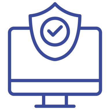 Kolayca değiştirebilen ya da düzenleyebilen izole edilmiş vektör simgesini koruma