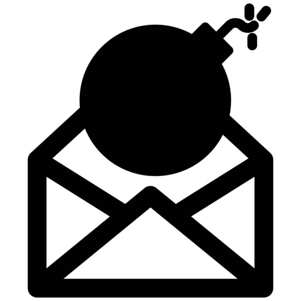 Email Icône Web Illustration Simple — Image vectorielle