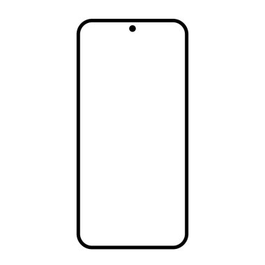 Telefon ekranı modeli, poco akıllı telefon ekranı x313 profesyonel stok illüstrasyonu