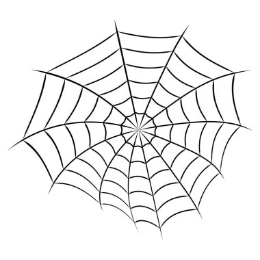 Yuvarlak ağ, ağın sembolü, el karmaşası ve ağ tuzakları çizildi