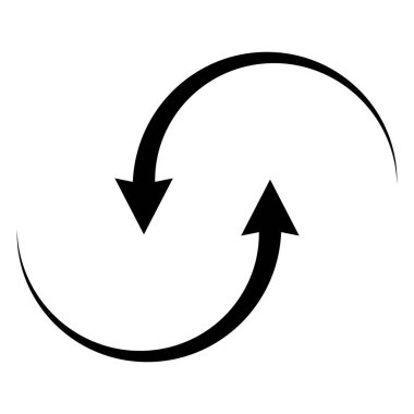 Enerji geçiş simgesi, sıfırlama anahtarı, dairesel ok