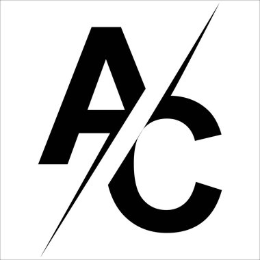 A-C-ac logosu, A vs c c ile çapraz çarpışıyla çapraz olarak ayrılmış.