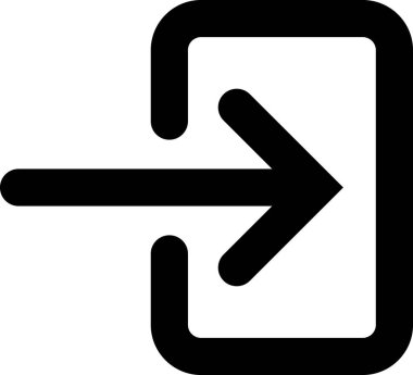 uygulama sembolü giriş ve ok girdisinde simgeler imzalanır