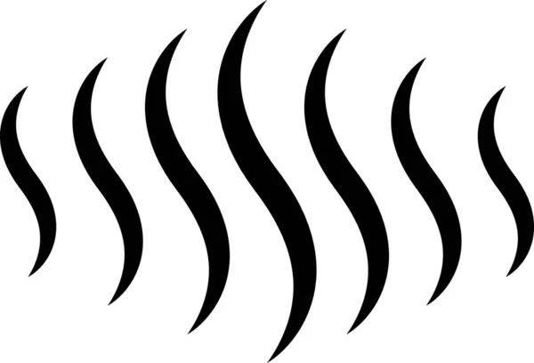 Иконы Запах Духов Символ Знак Аромат Испарения Кофе Диффузии — стоковый вектор