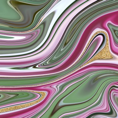 Malakit desenli, soyut sıvı boyama arka plan tasarımı. Web sitesinin modern yaratıcı arkaplanı, arkaplan daveti, ziyaret kartları, ev dekorasyonu, paket ve kağıt.