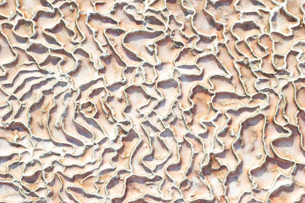Texturierter Hintergrund von Kalksteinablagerungen in abstrakter Form. — Stockfoto