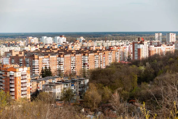 View Poltava City Buildings Ukraine Russian Invasion War — Stock Photo, Image