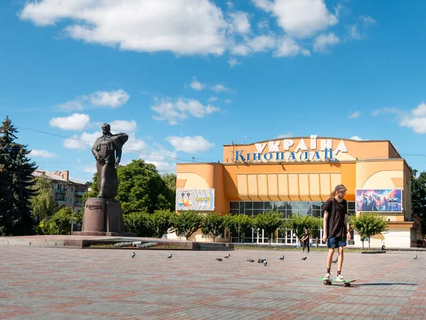 Rivne Ukraine July 2022 City Street Life Architecture Russia Invasion — Foto de Stock