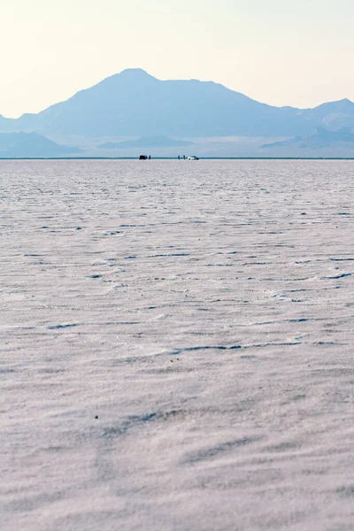 Landscape View Lake Bonneville Utah State Its Texture Sunny Day — 图库照片
