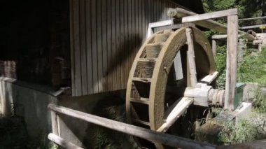 Watermill in  the Sparbach Nature Park an Austria's oldest nature park