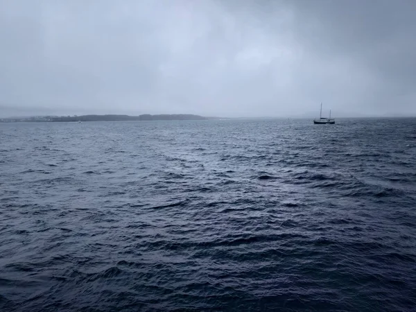 Birleşik Krallık Mull Iona Adaları Eylül 2019 Bulutlu Havada Adalarda — Stok fotoğraf