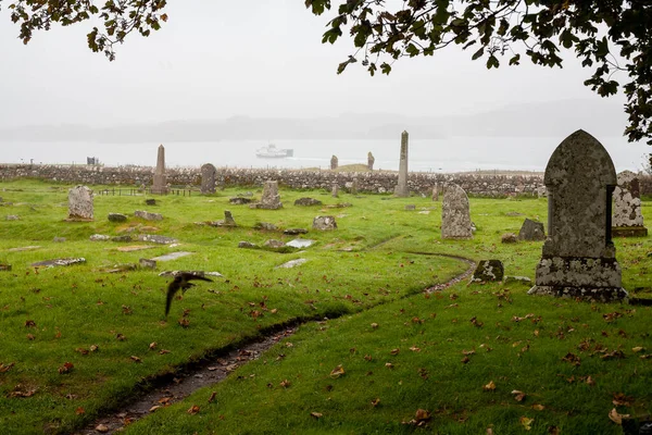 Isles Mull Iona September 2019 Casual Photos Live Style Architecture — Stock Photo, Image