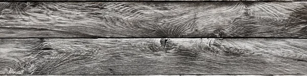 Two Ancient Cracked Wood Grain Planks — Stock Photo, Image