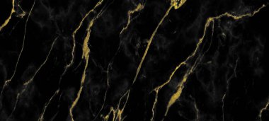 Altın çizgilerle bezeli siyah taş