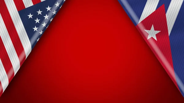 Amerikai Egyesült Államok Zászló Illusztráció — Stock Fotó