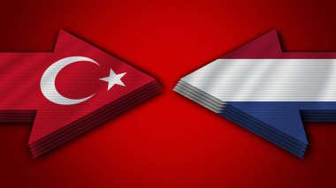 Myanmar Burma, Türkiye 'nin Üç Boyutlu Bayraklarına Karşı
