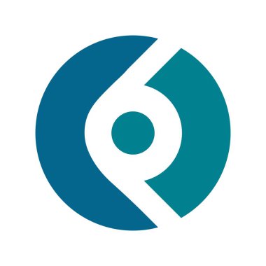 Küçük bağlantılı noktalar vektör logosu veya simgesi