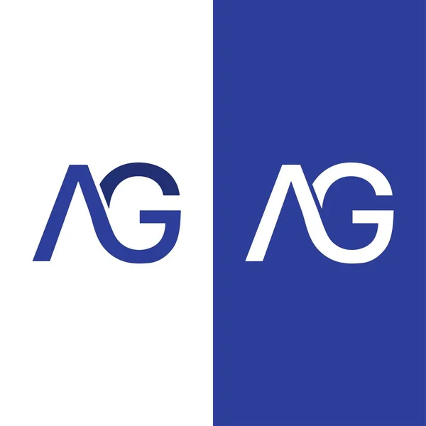 Basit ve sofistike bir tasarımı olan AG logosu. Minimum ve temiz kullanım konsepti. Endüstriyel, inşaat, emlak, kişisel, iş danışmanlığı ve diğerleri için uygun