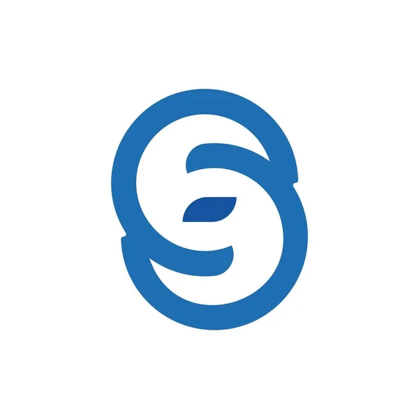 Vektorové Logo Písmene Počáteční Tvar Moderní Minimální Koncepce Designu Logo — Stockový vektor