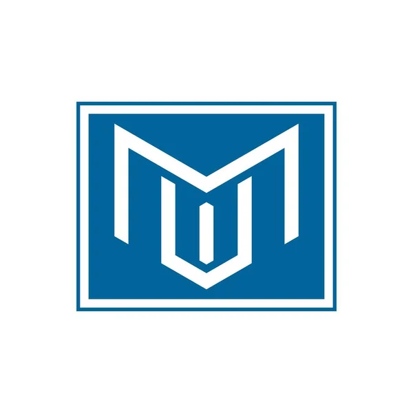 Carta Inicial Logótipo Design Moderno Limpo Simples Monograma Logotipo —  Vetores de Stock