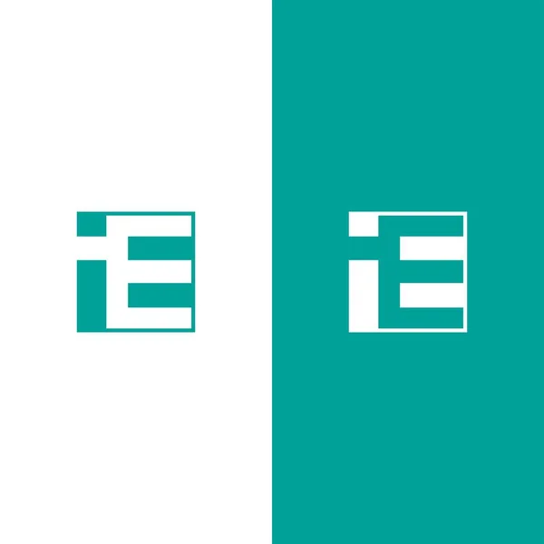 Baş harfler vektör logosu. modern ve temiz tasarım
