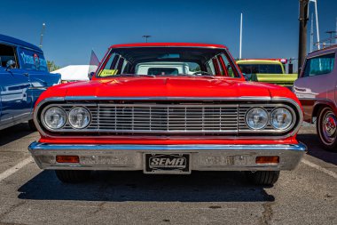 Reno, NV - 4 Ağustos 2021 Chevrolet Chevrolet Chevelle Malibu İstasyon Vagonu.