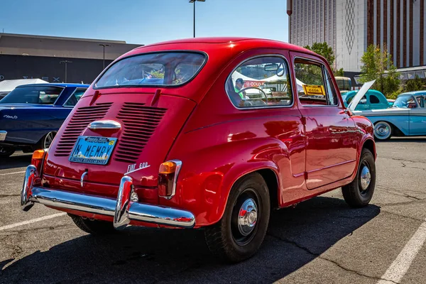 Reno Agosto 2021 1964 Fiat 600D Uma Feira Carros Local — Fotografia de Stock