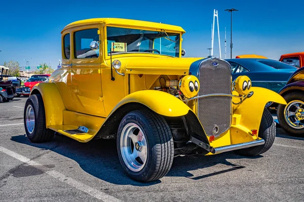 Reno Augusti 2021 1931 Ford Modell Fönsterkupé Lokal Bilmässa — Stockfoto