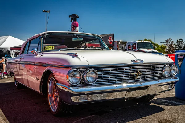 Reno August 2021 1962 Ford Galaxie 500 Sunliner Decapotabil Show — Fotografie, imagine de stoc