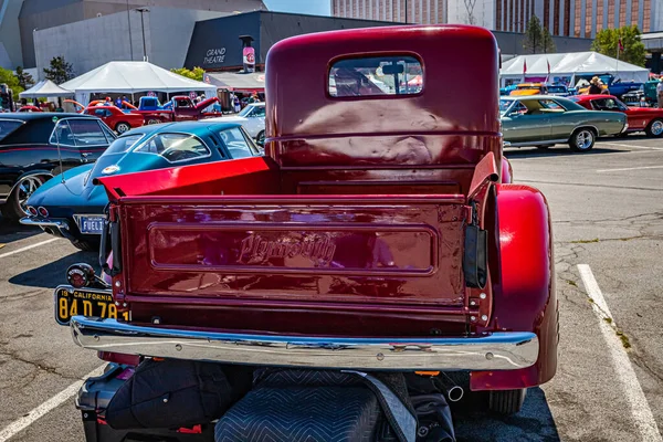 Reno Août 2021 1941 Camion Pick Plymouth Pt125 Salon Auto — Photo