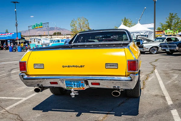 Reno Αυγούστου 2021 1972 Chevrolet Camino Pickup Truck Τοπική Έκθεση — Φωτογραφία Αρχείου