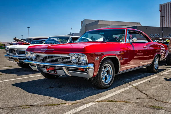 Reno August 2021 1965 Chevrolet Impala Coupe Local Car Show — 스톡 사진