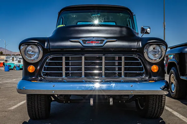 Reno Αυγούστου 2021 1955 Chevrolet Apache Task Force Three Quarter — Φωτογραφία Αρχείου