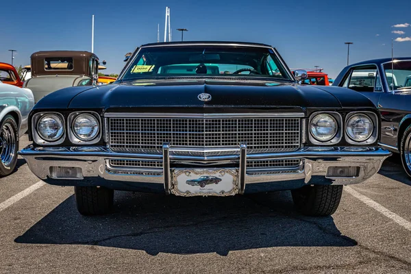 Reno Αυγούστου 2021 1972 Buick Skylark Custom Hardtop Coupe Τοπική — Φωτογραφία Αρχείου