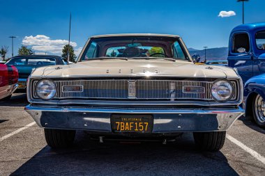 Reno, NV - 4 Ağustos 2021: 1967 Dodge Dart GT Yerel bir araba fuarında.