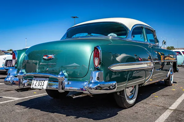 Reno Sierpnia 2021 1954 Chevrolet Belair Sport Coupe Lokalnym Pokazie — Zdjęcie stockowe