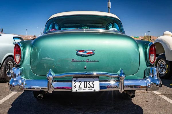 Reno Agosto 2021 1954 Chevrolet Belair Sport Coupe Una Feria —  Fotos de Stock