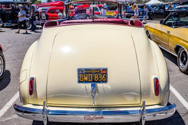 Reno, NV - 5 Ağustos 2021 Packard 110 Üstü açılabilir araba fuarında.