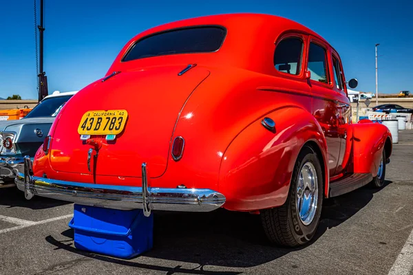 Рено Августа 2021 Года 1940 Chevrolet Master Deluxe Sedan Местном — стоковое фото