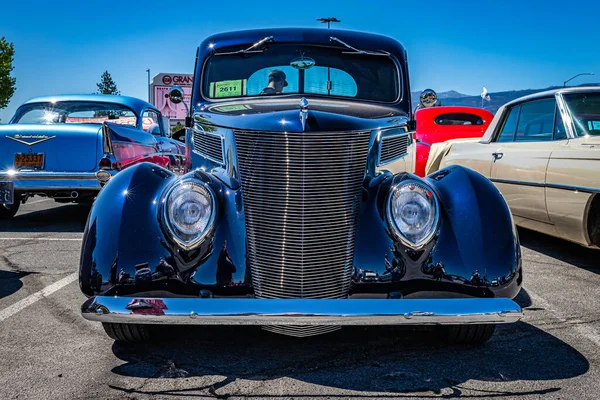 Reno August 2021 1937 Ford Deluxe Coupe Local Car Show — 스톡 사진