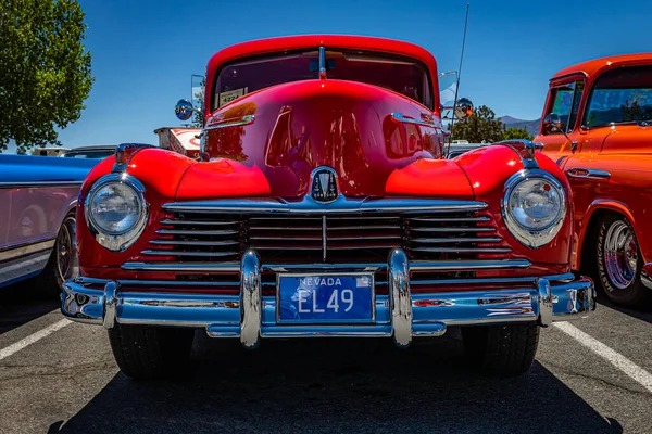 Reno August 2021 1946 Hudson Super Eight Pickup Truckat Local — Stock Photo, Image